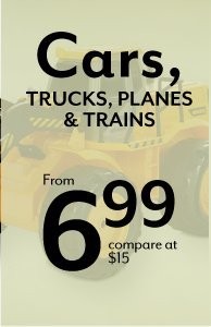 Cars, Trucks, Planes, & Trains