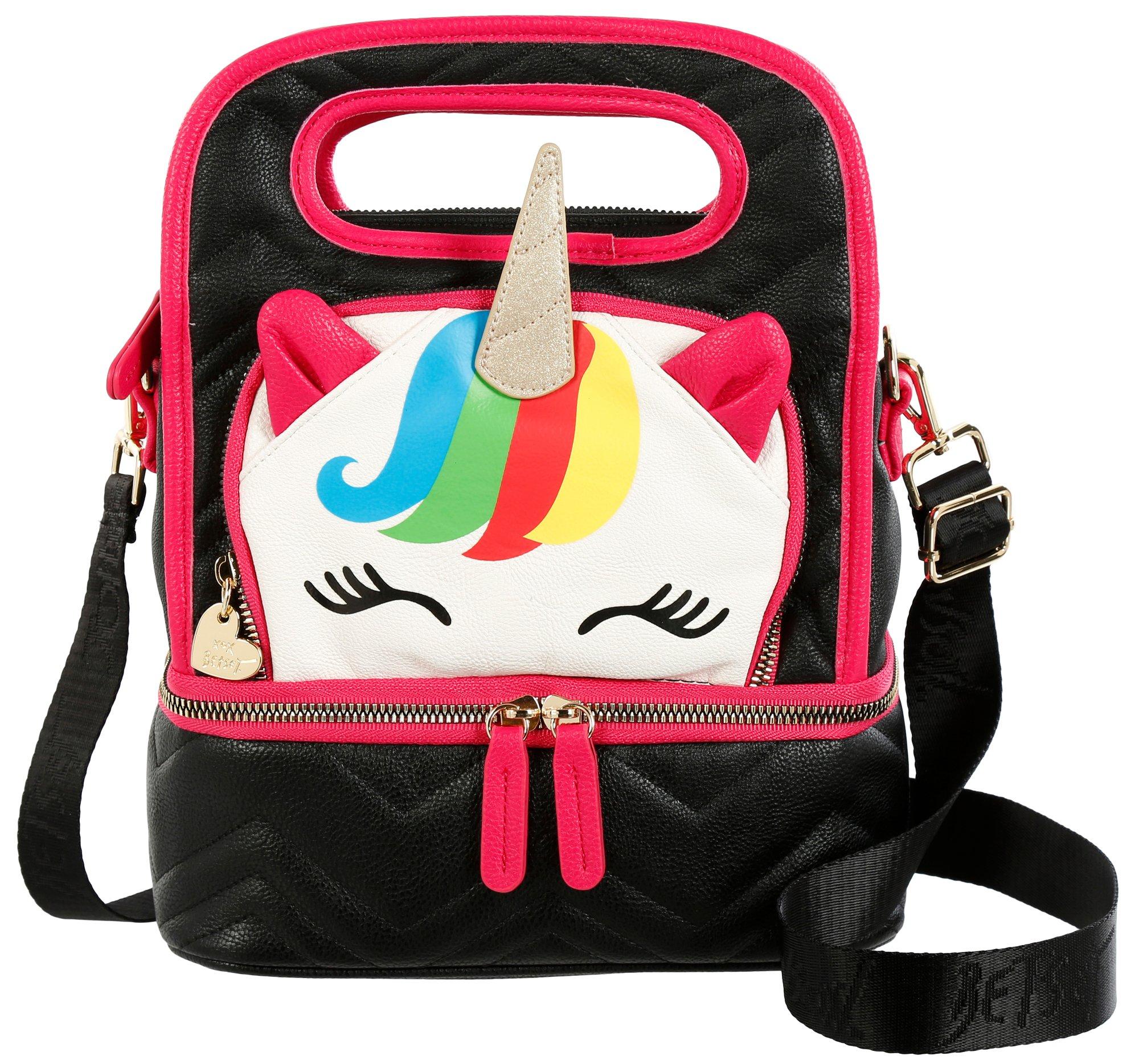 betsey johnson lunch bag unicorn