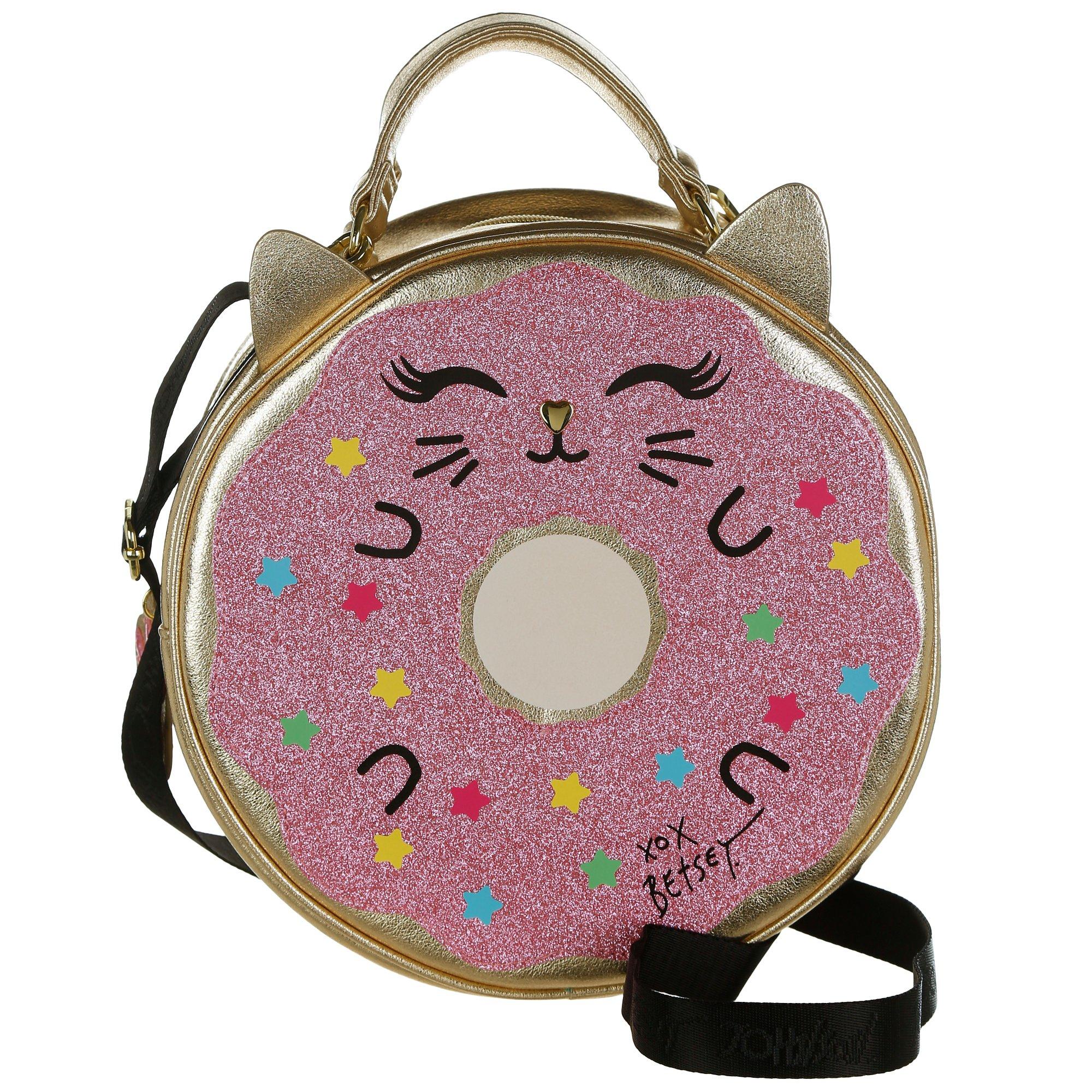 betsey johnson cat lunch tote