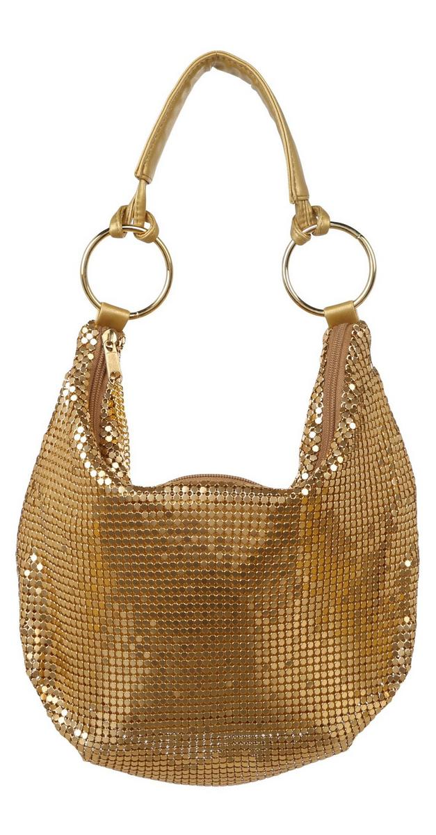 mesh hobo bag