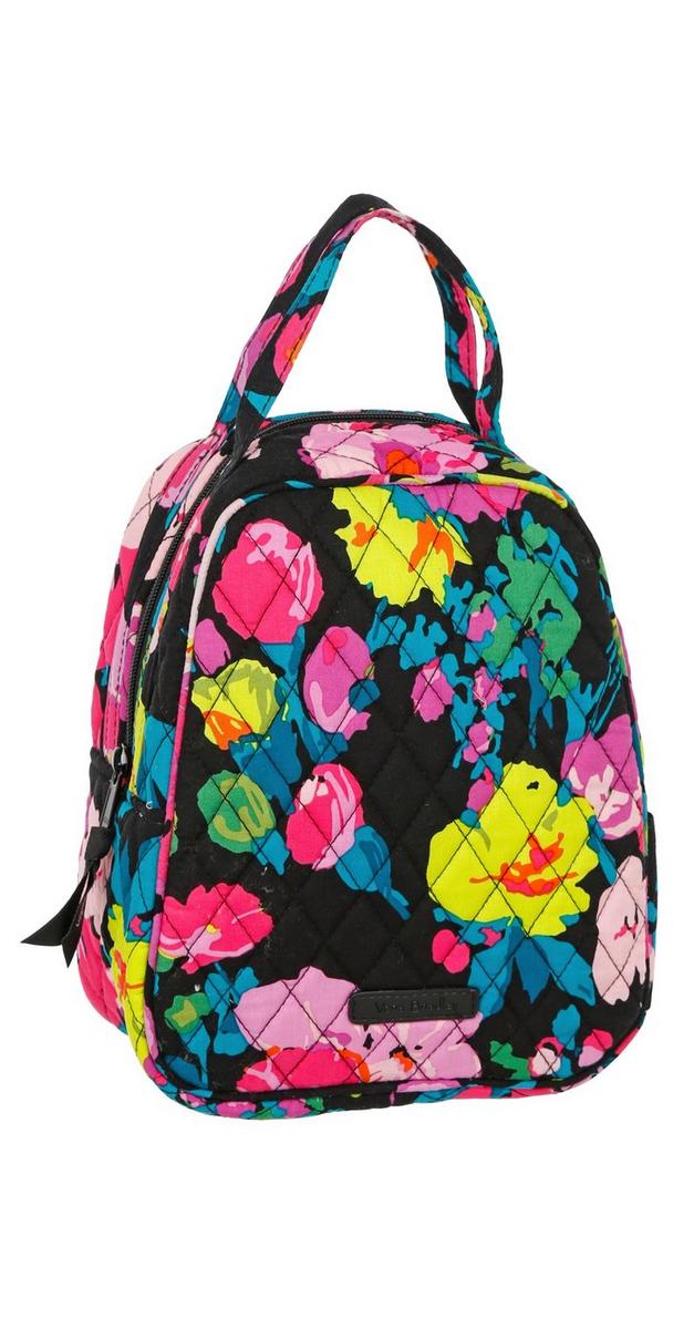 Hilo Meadow Lunch Bunch Bag Black Multi Burkes Outlet