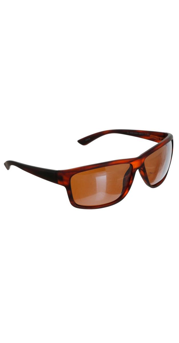 Men's Tortoise Shell Sport Sunglasses Brown Burkes Outlet