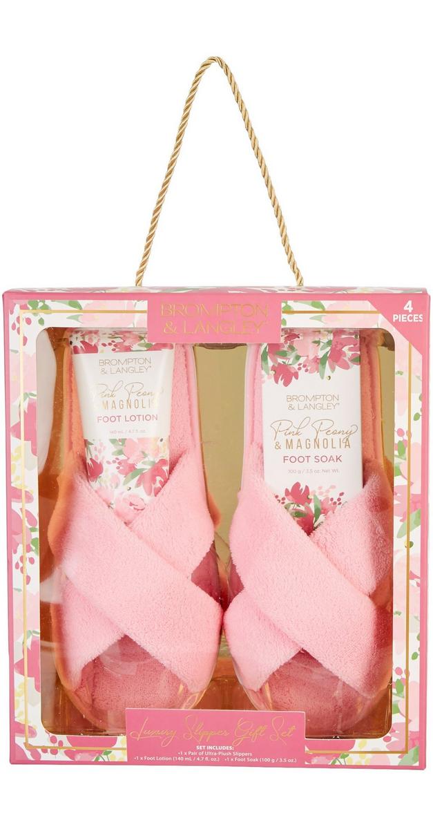 gown and slipper gift set