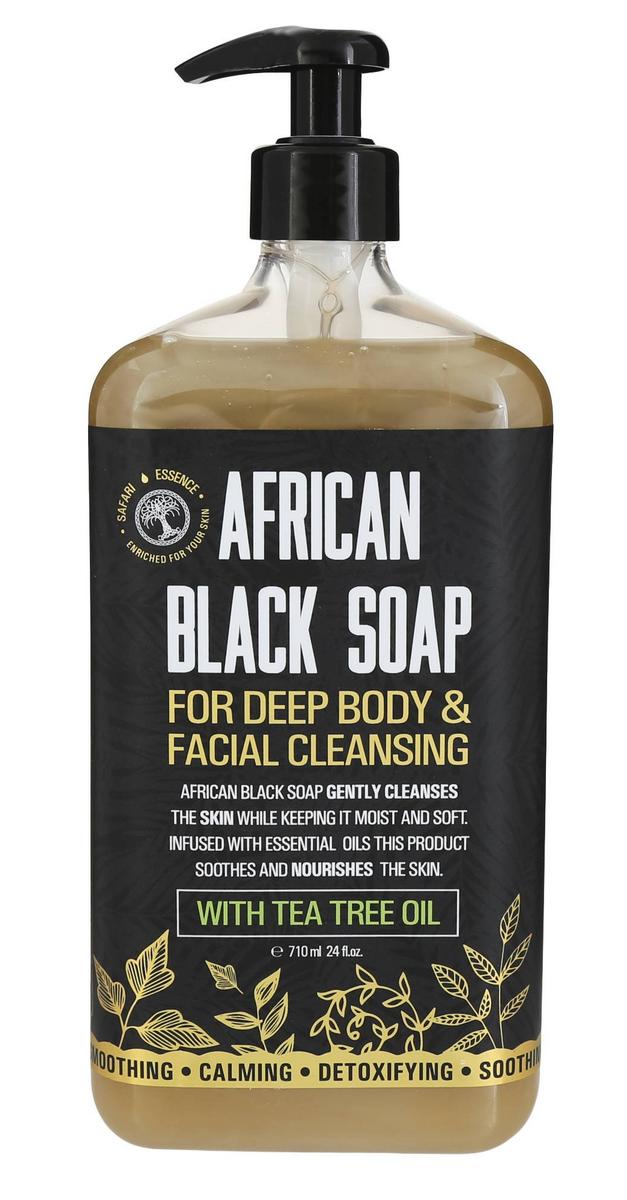 African Black Soap 24 Oz Body Wash Burkes Outlet