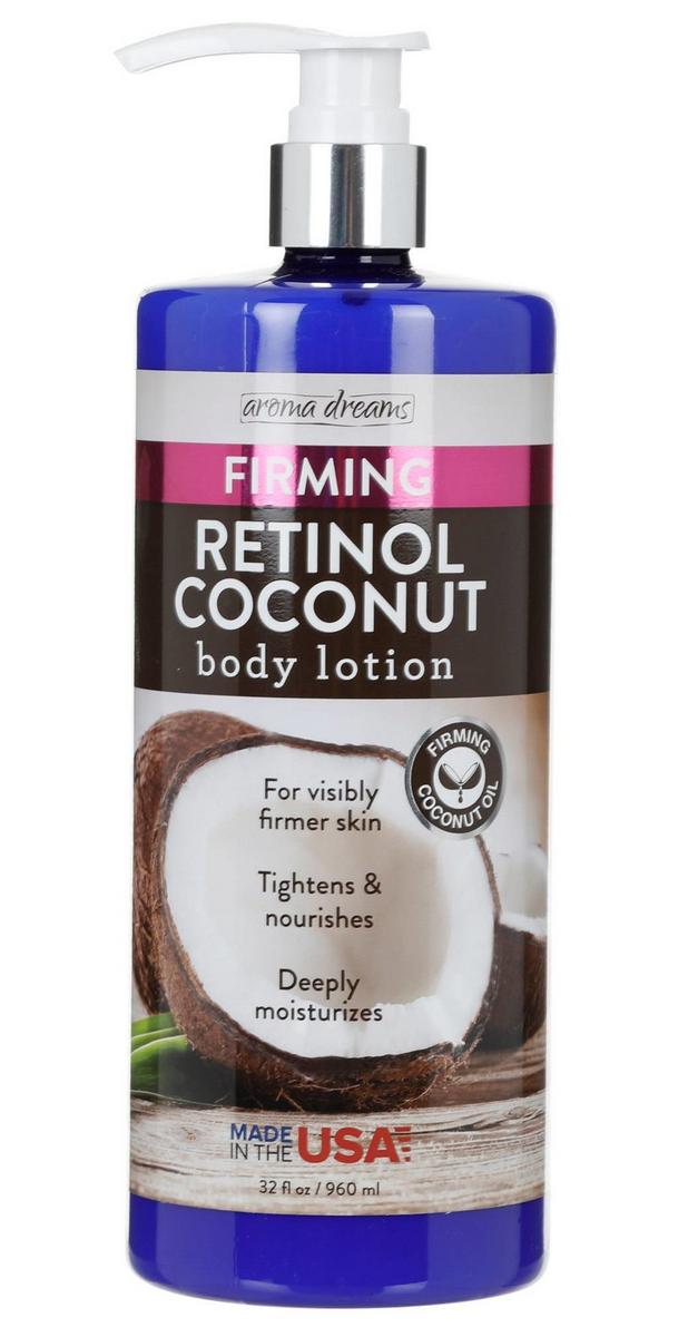 Firming 32 Oz Retinol Coconut Body Lotion Burkes Outlet