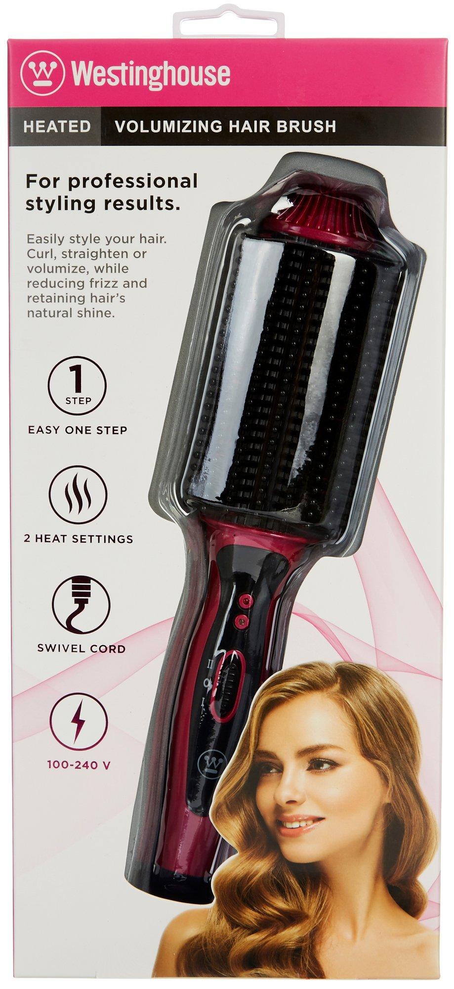 heated volumizing hair brush