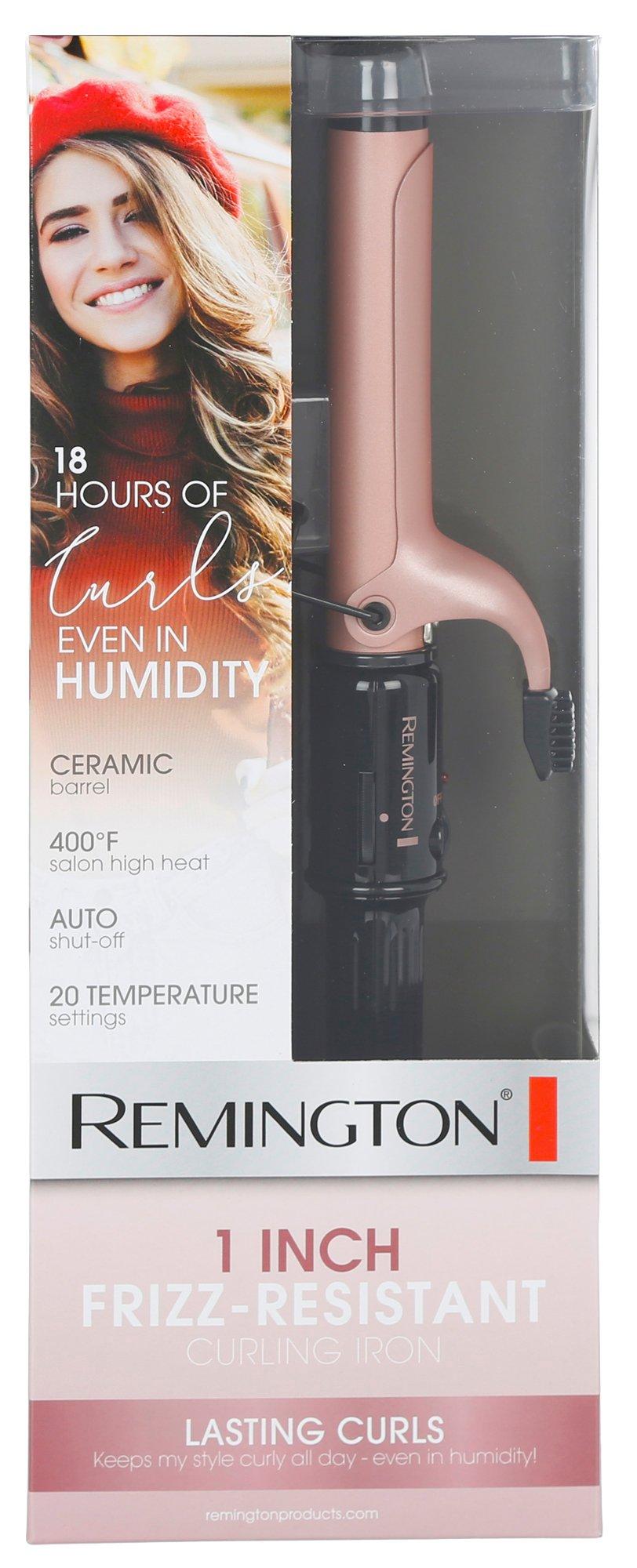 remington 1 inch frizz resistant curling iron