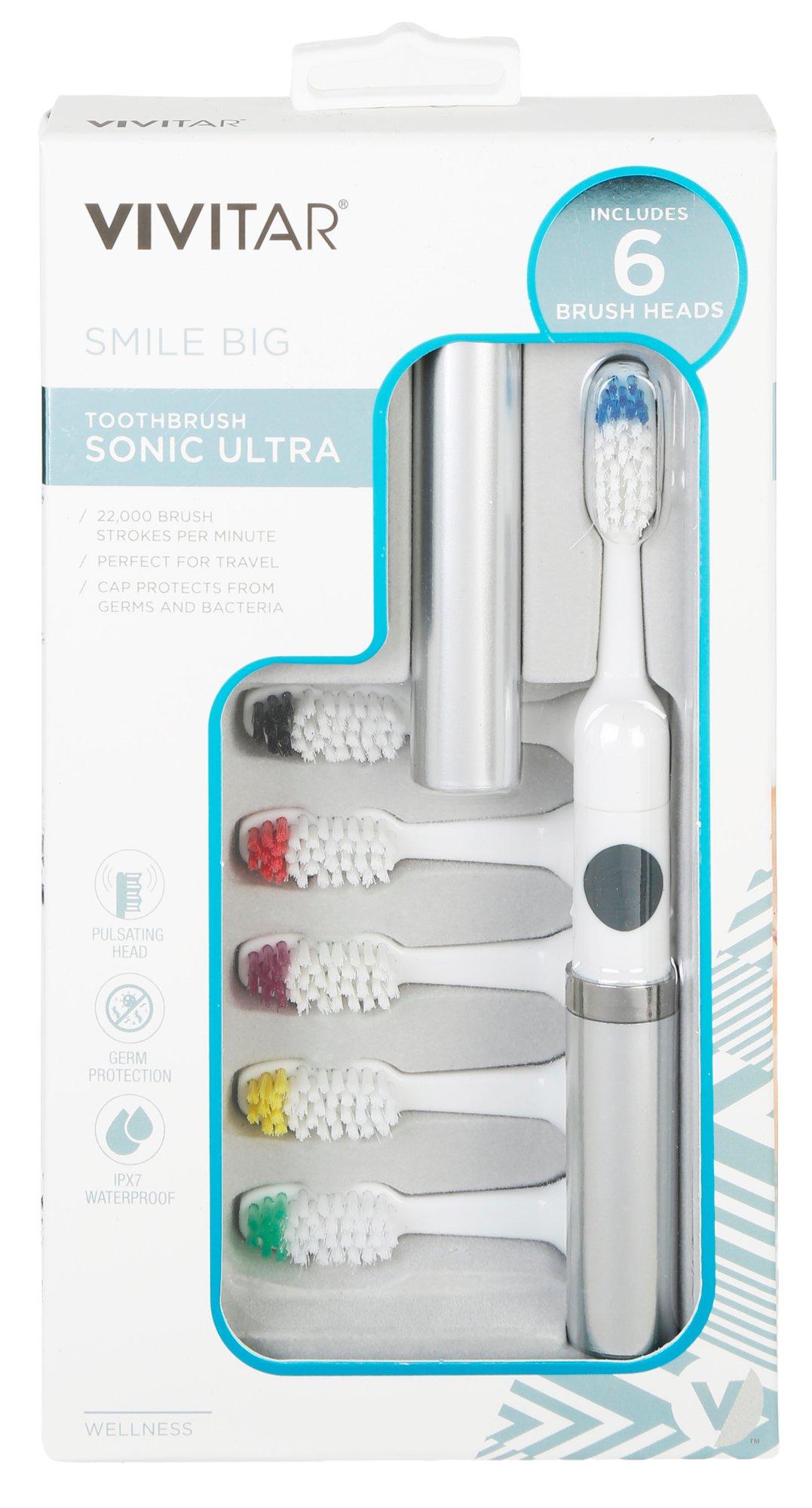 vivitar sonic toothbrush