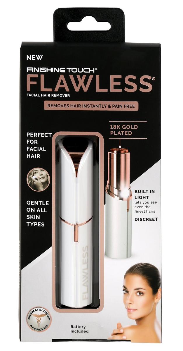 Flawless Facial Hair Remover - White | Burkes Outlet