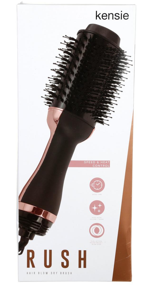 Rush Hair Blow Dry Brush Black Burkes Outlet