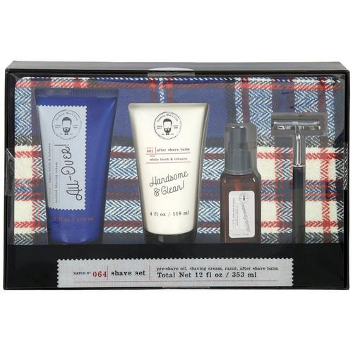 Men's 4 Pc Shave Set Gift Box | Burkes Outlet