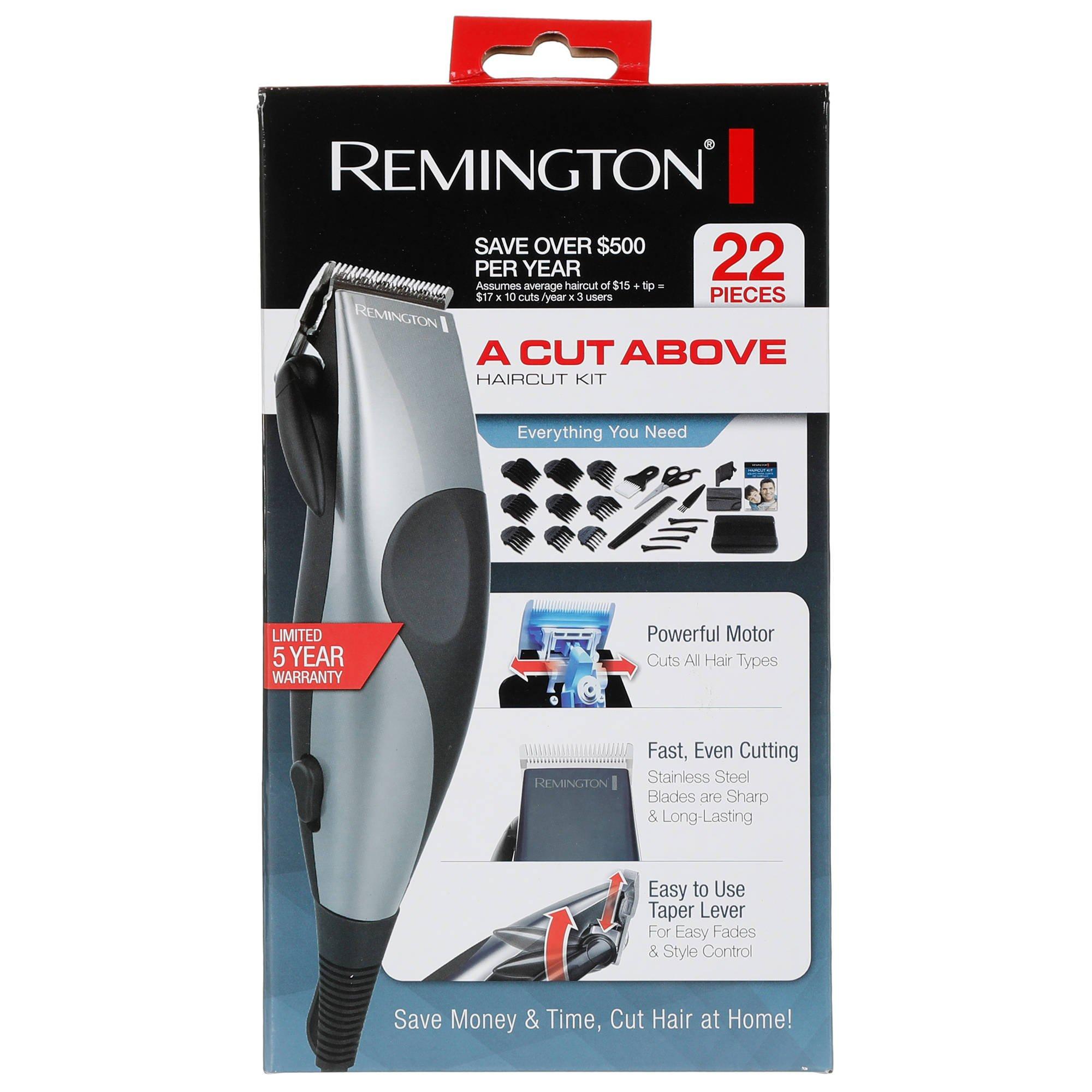 remington cut above haircut kit