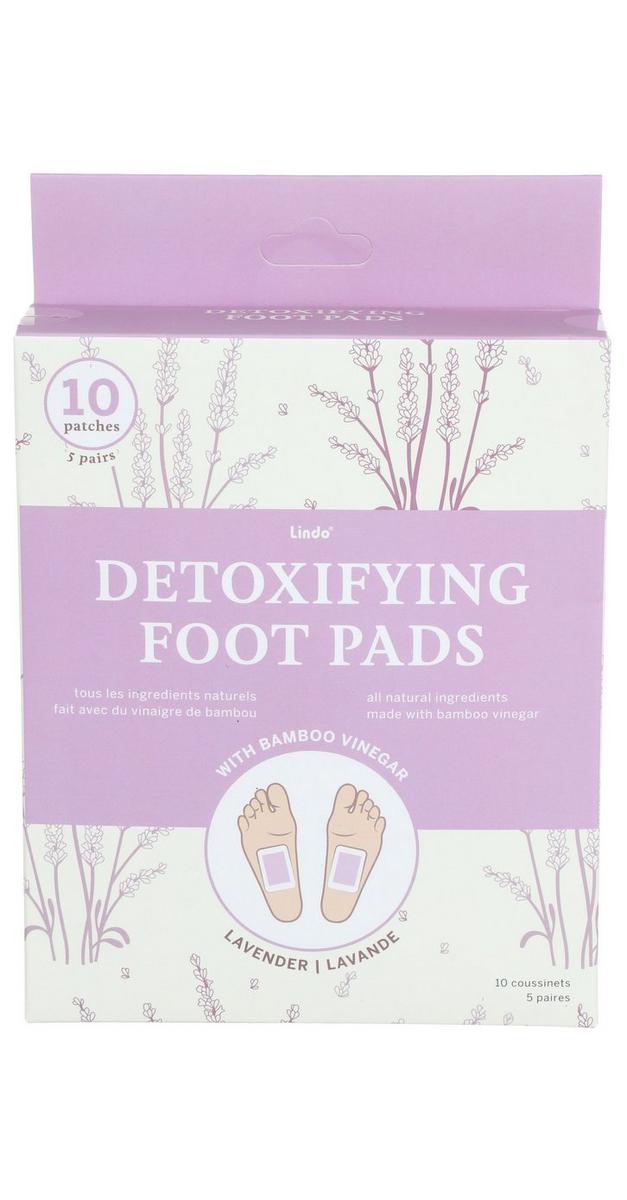 Lavender Infused Detoxifying scented Foot Pads Burkes Outlet