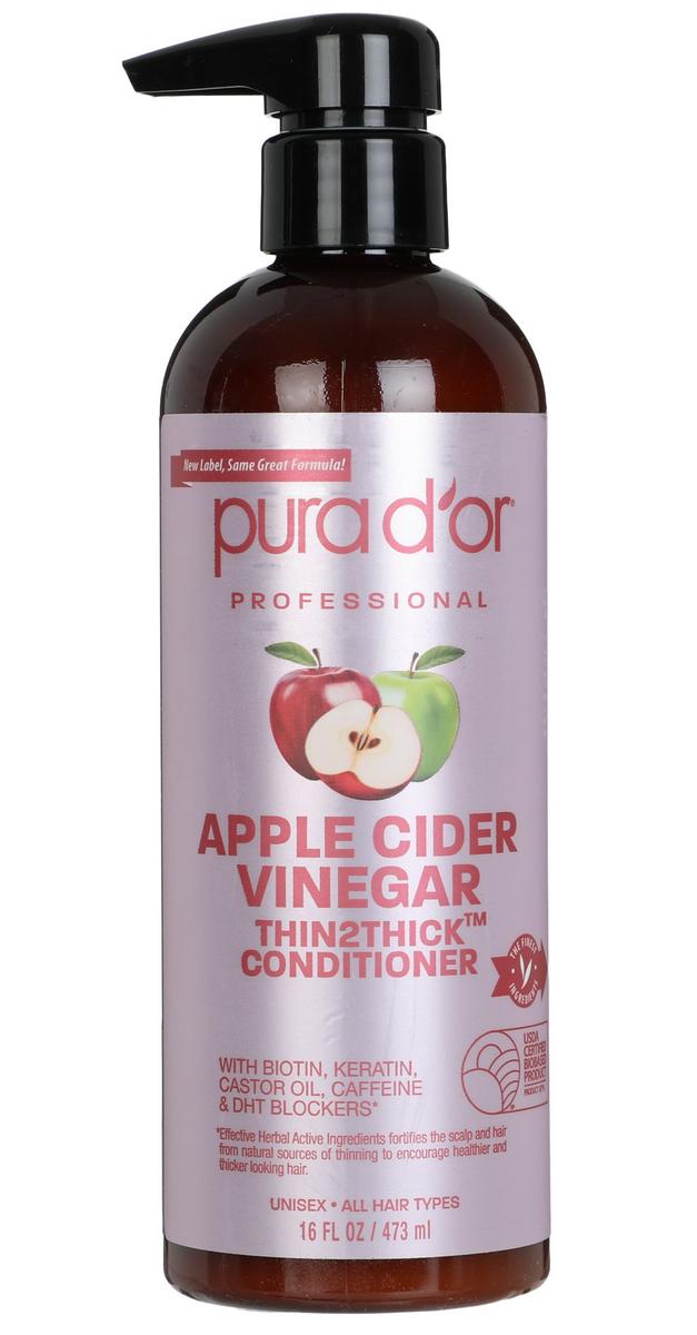 16 oz Apple Cider Vinegar Thin2thick Conditioner Burkes Outlet