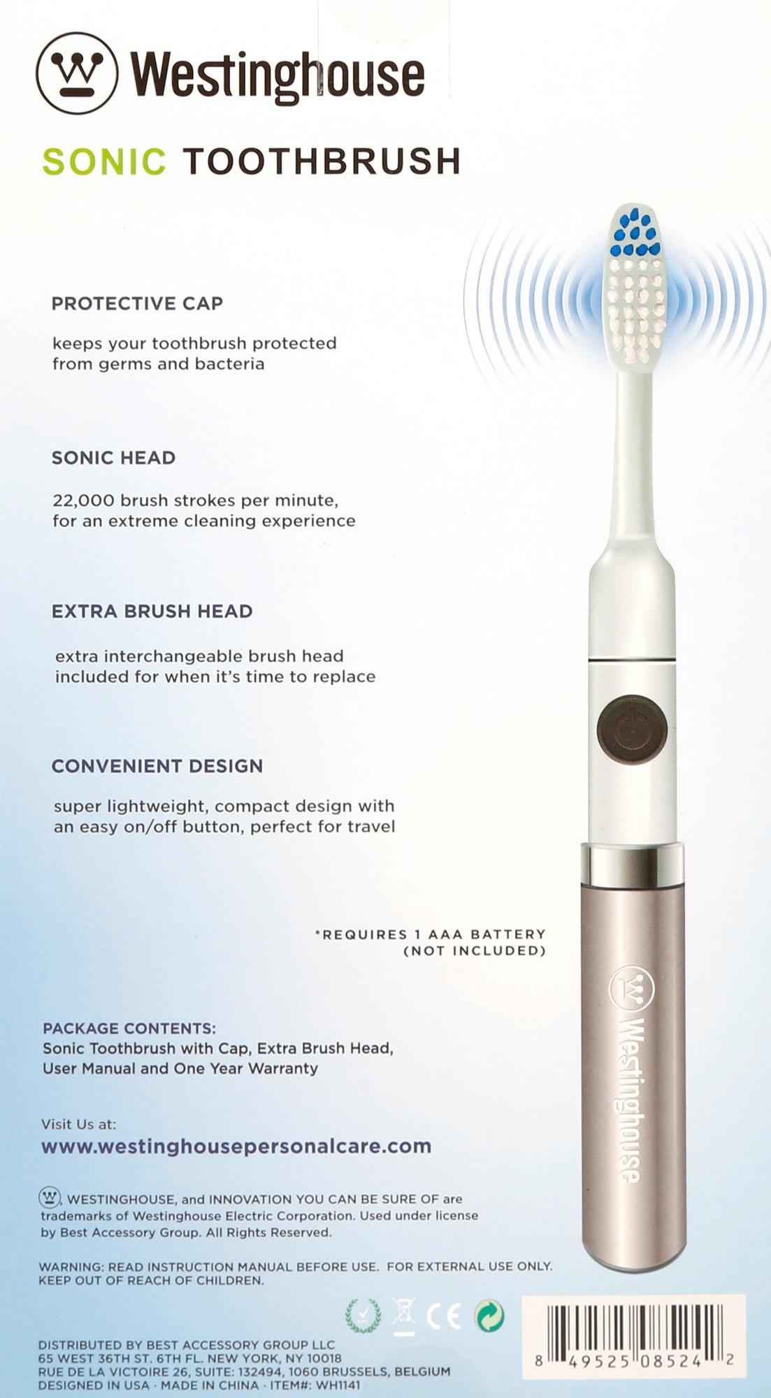 westinghouse sonic toothbrush