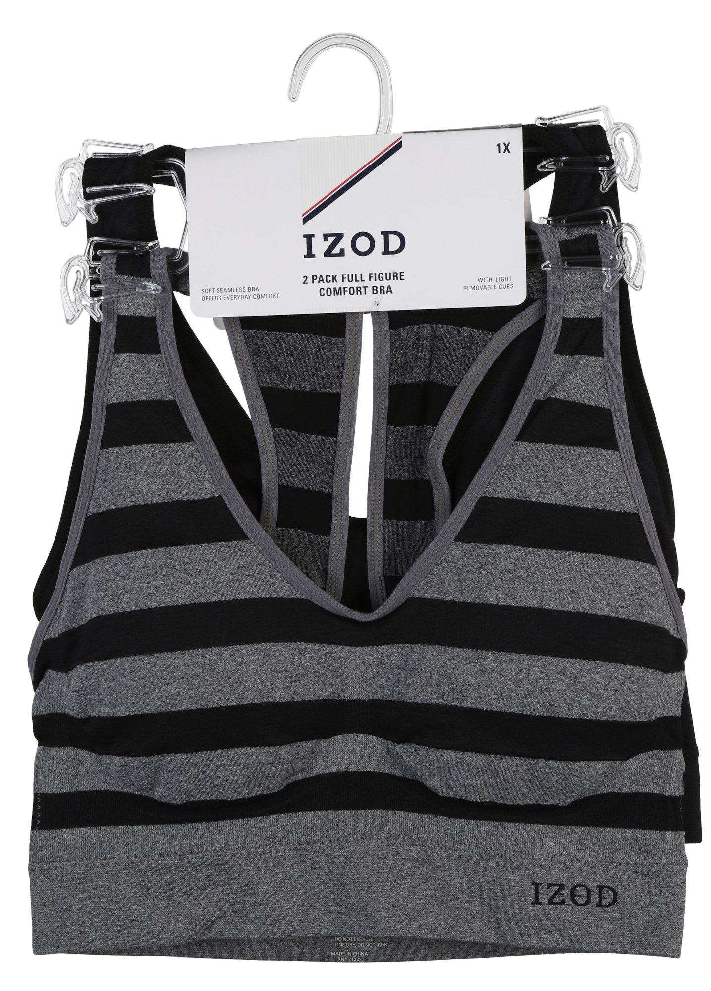 izod sports bra 2x