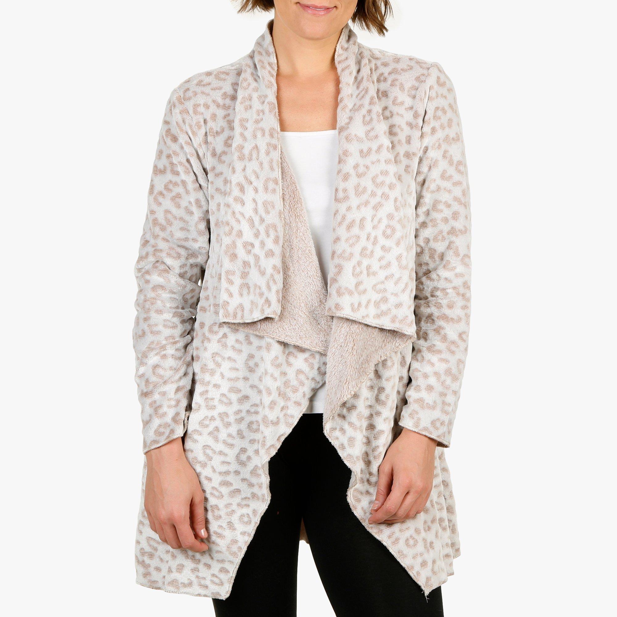 loungewear wrap cardigan