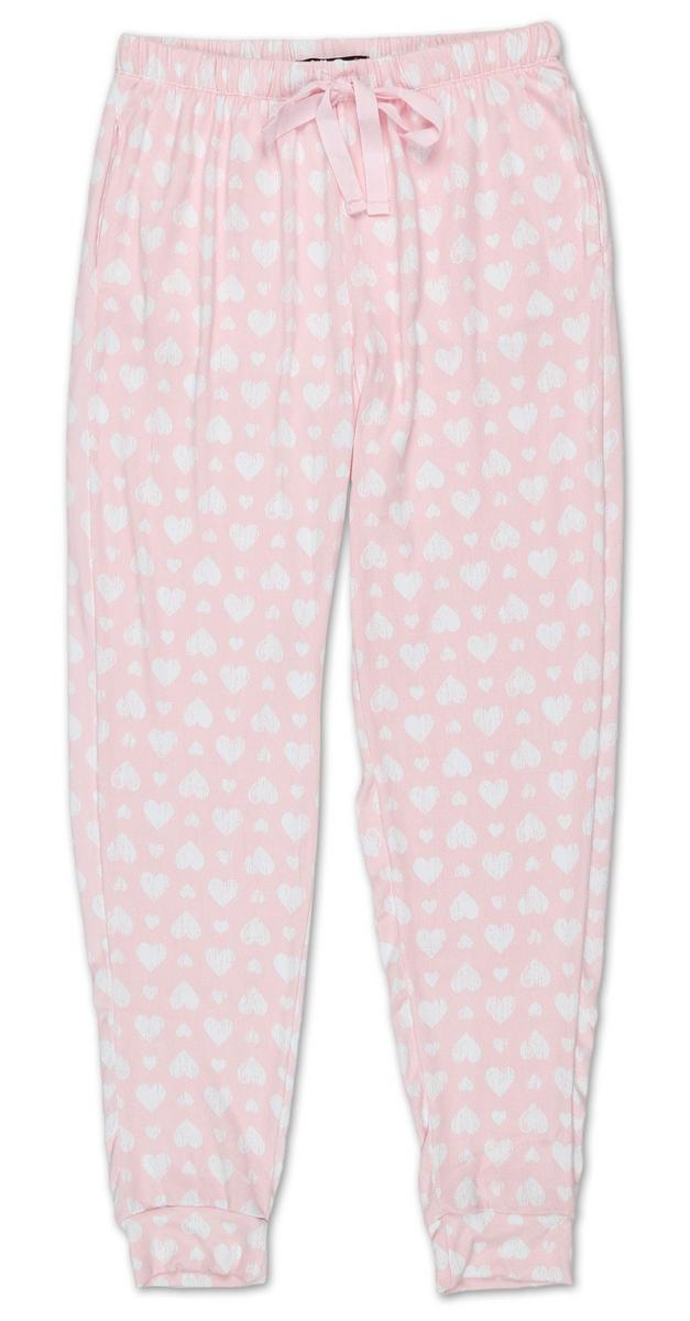 pink drawstring joggers