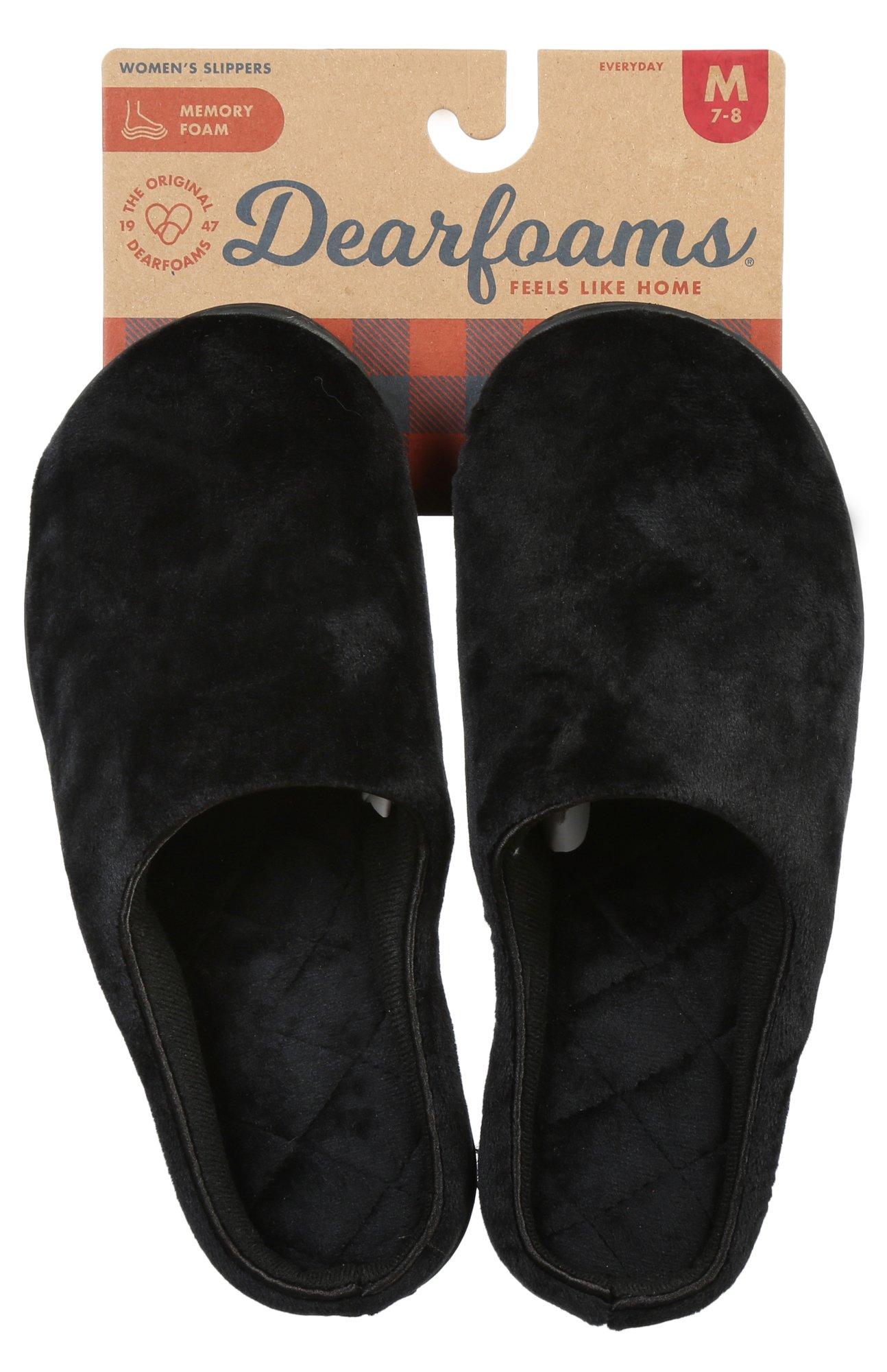 dearfoam memory foam slippers