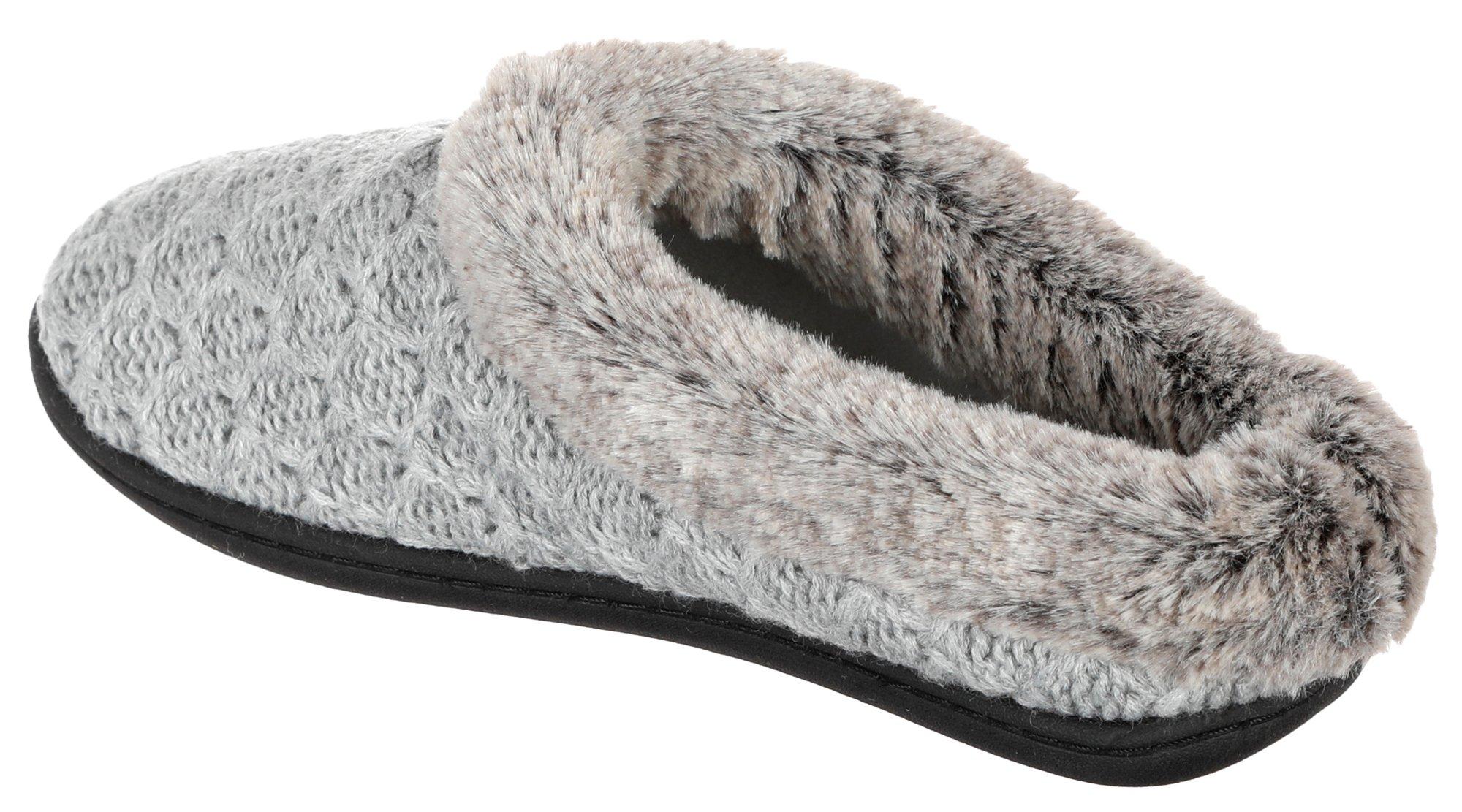vegan fur slippers