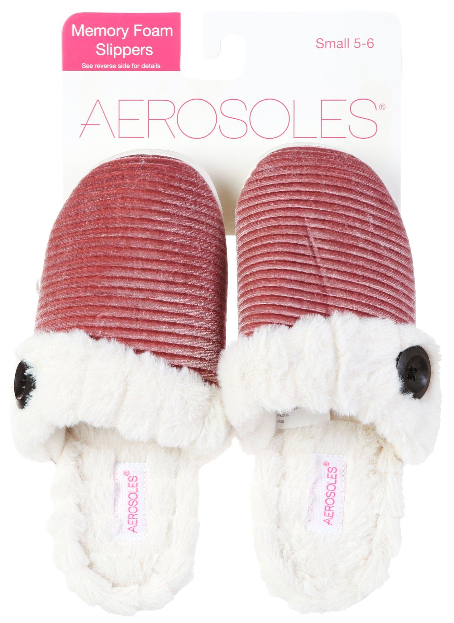 aerosoles memory foam slippers