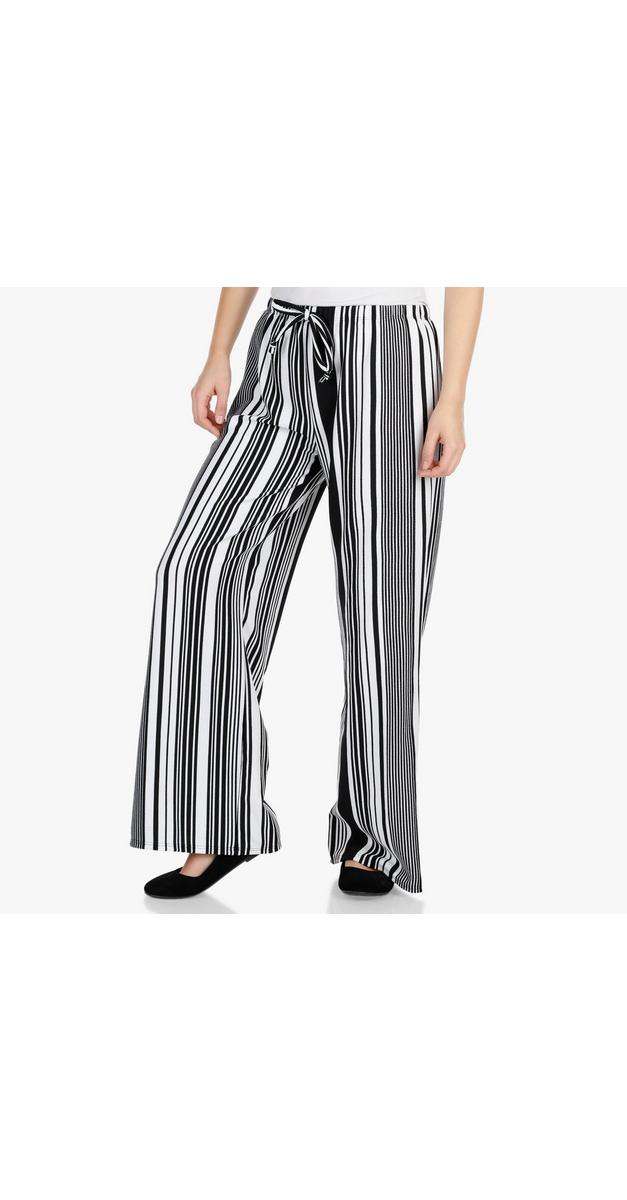 striped palazzo pants