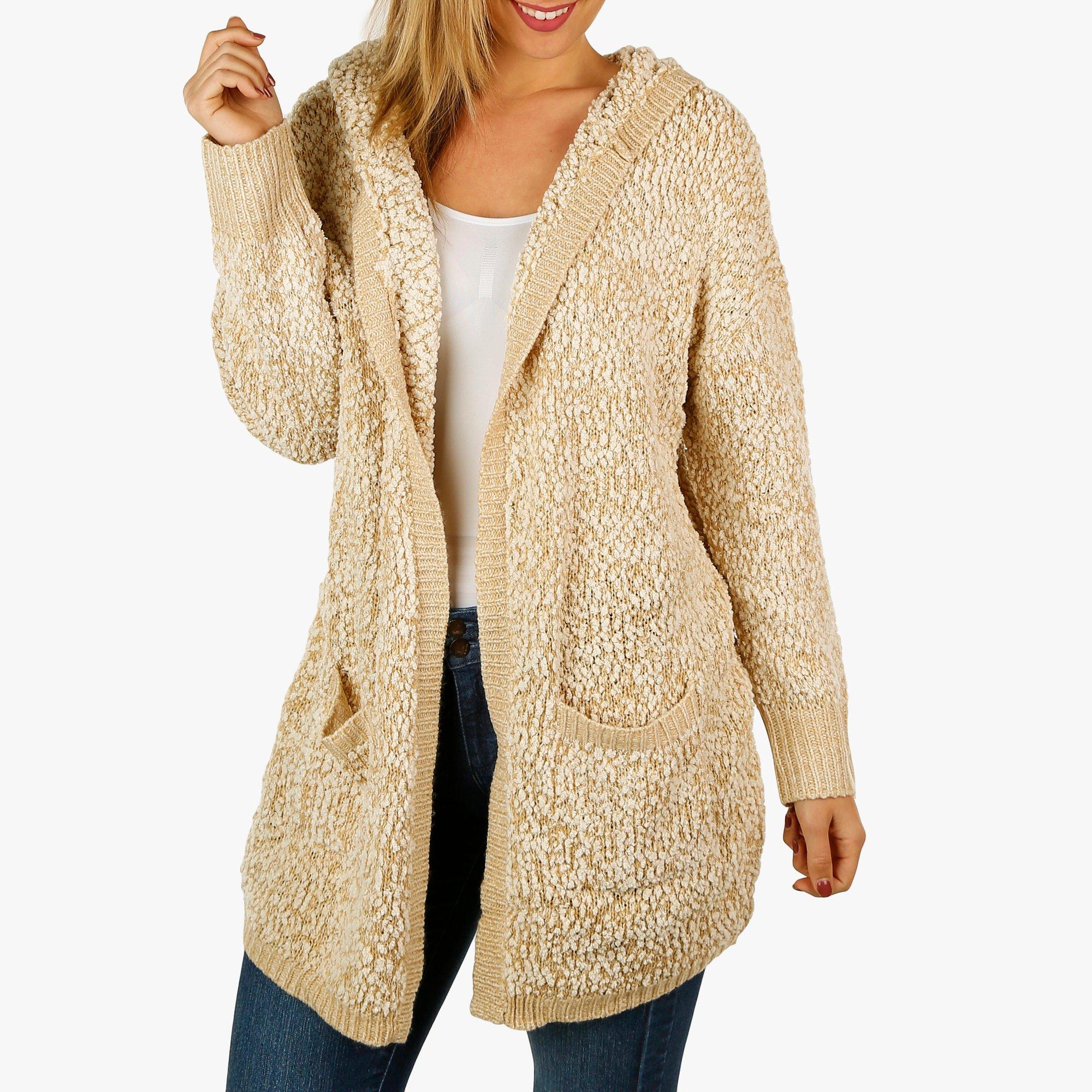ladies popcorn cardigans