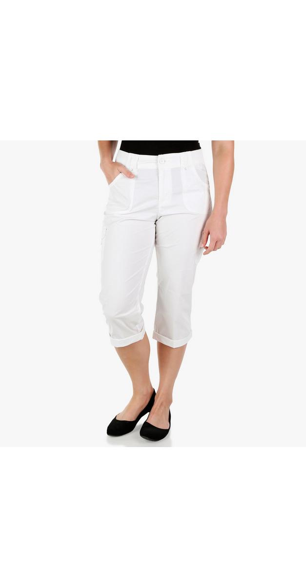 ladies white cargo pants