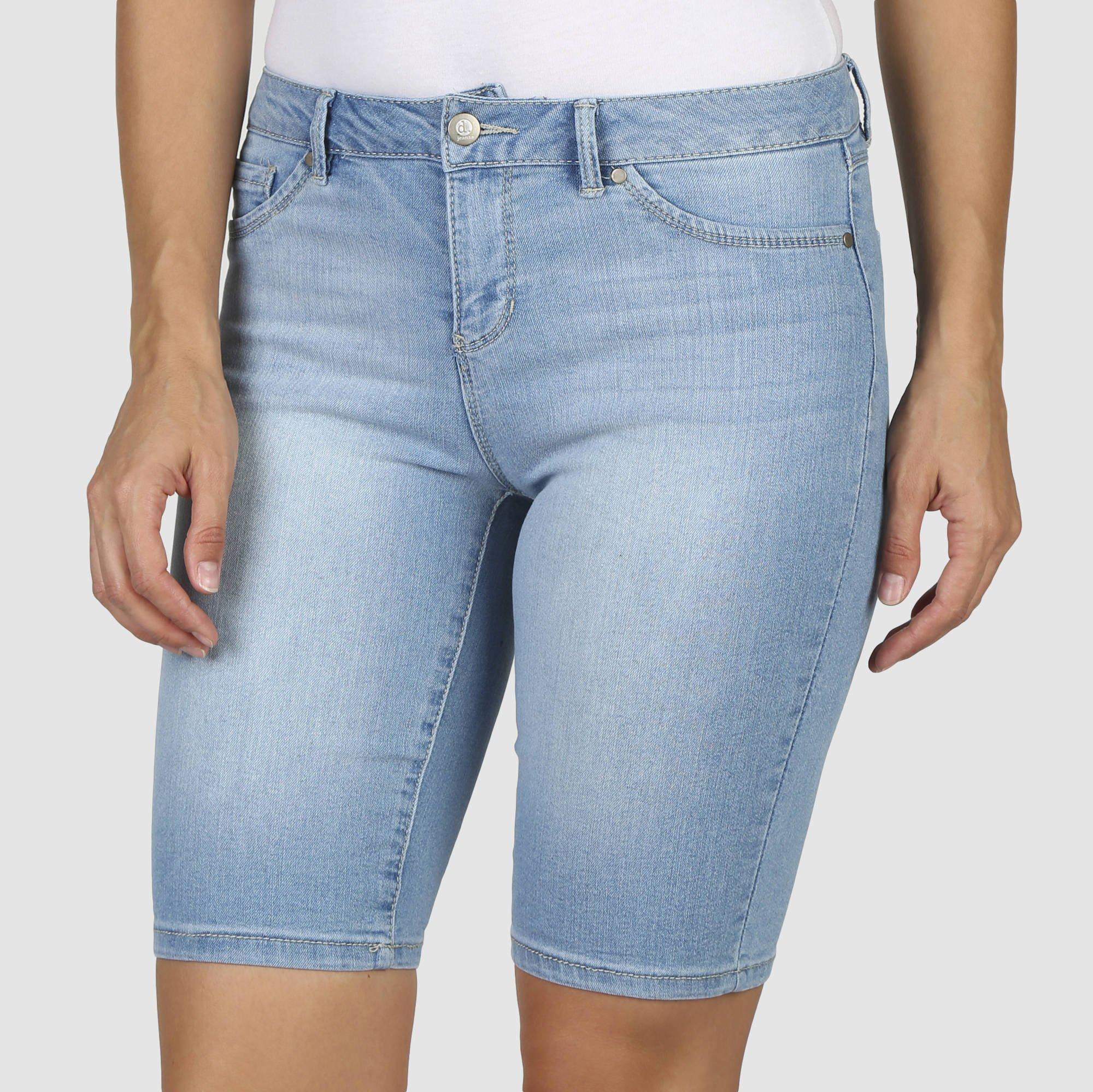 Womens High Waist Bermuda Shorts Light Burkes Outlet