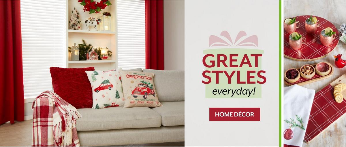 Great styles every day - shop Home Decor at bealls.com!