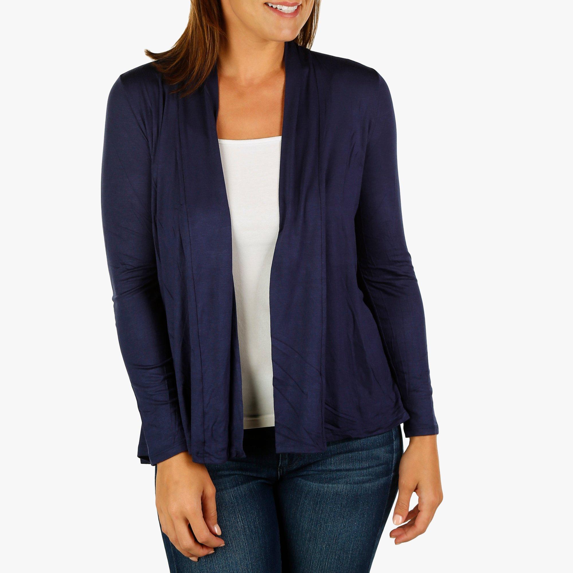 always indigo cardigan