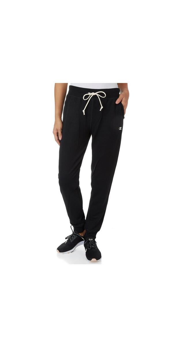 Women's Active Solid Joggers Black Burkes Outlet