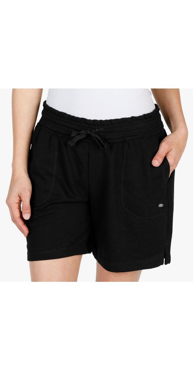 Women's Active 5" Jersey Knit Shorts Black Burkes Outlet