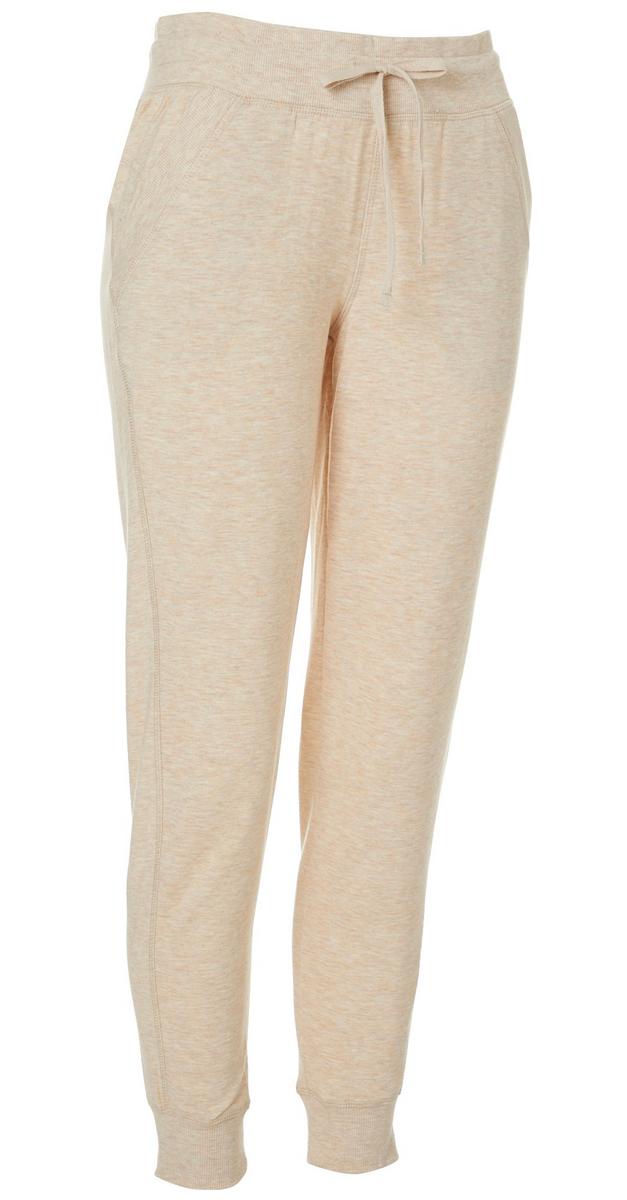 petite tan joggers