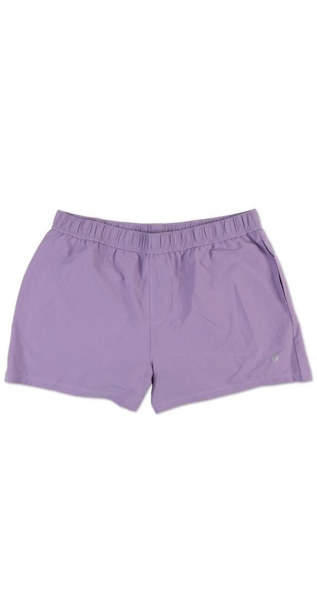 Women's Active Solid Shorts - Purple | Burkes Outlet