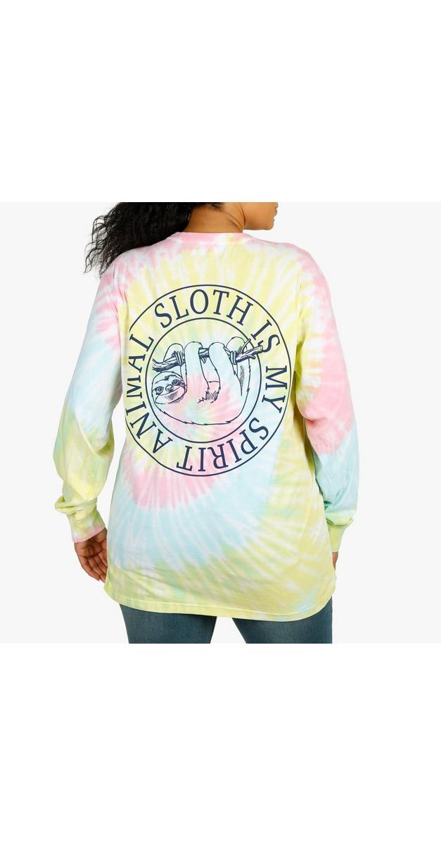 giant tie dye sloth