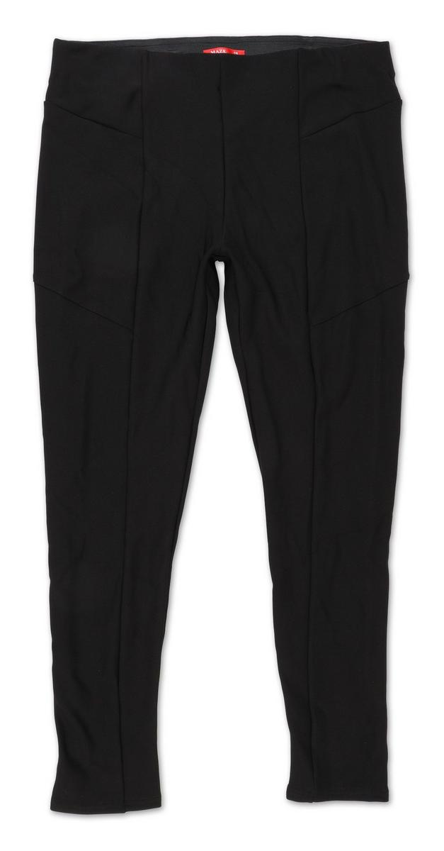 Women's Plus Slimming Scuba Pants Black Burkes Outlet