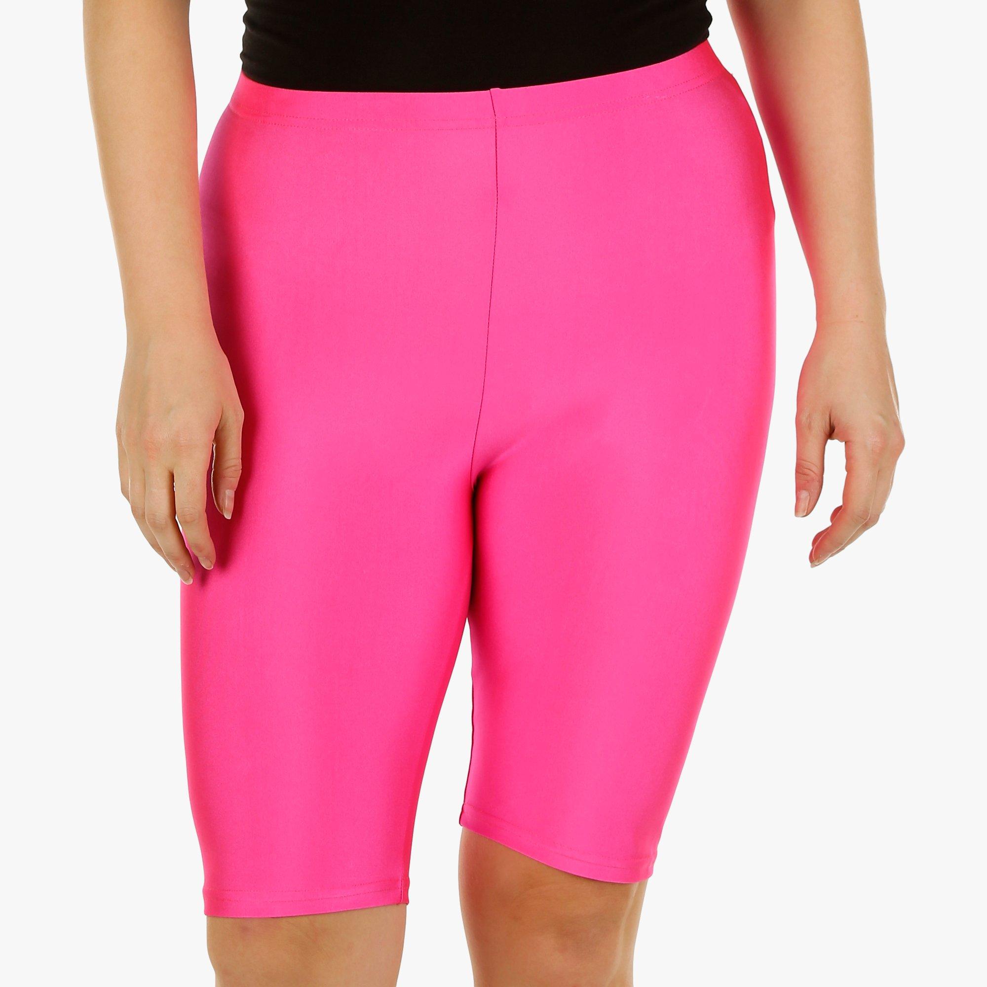 womens pink bike shorts