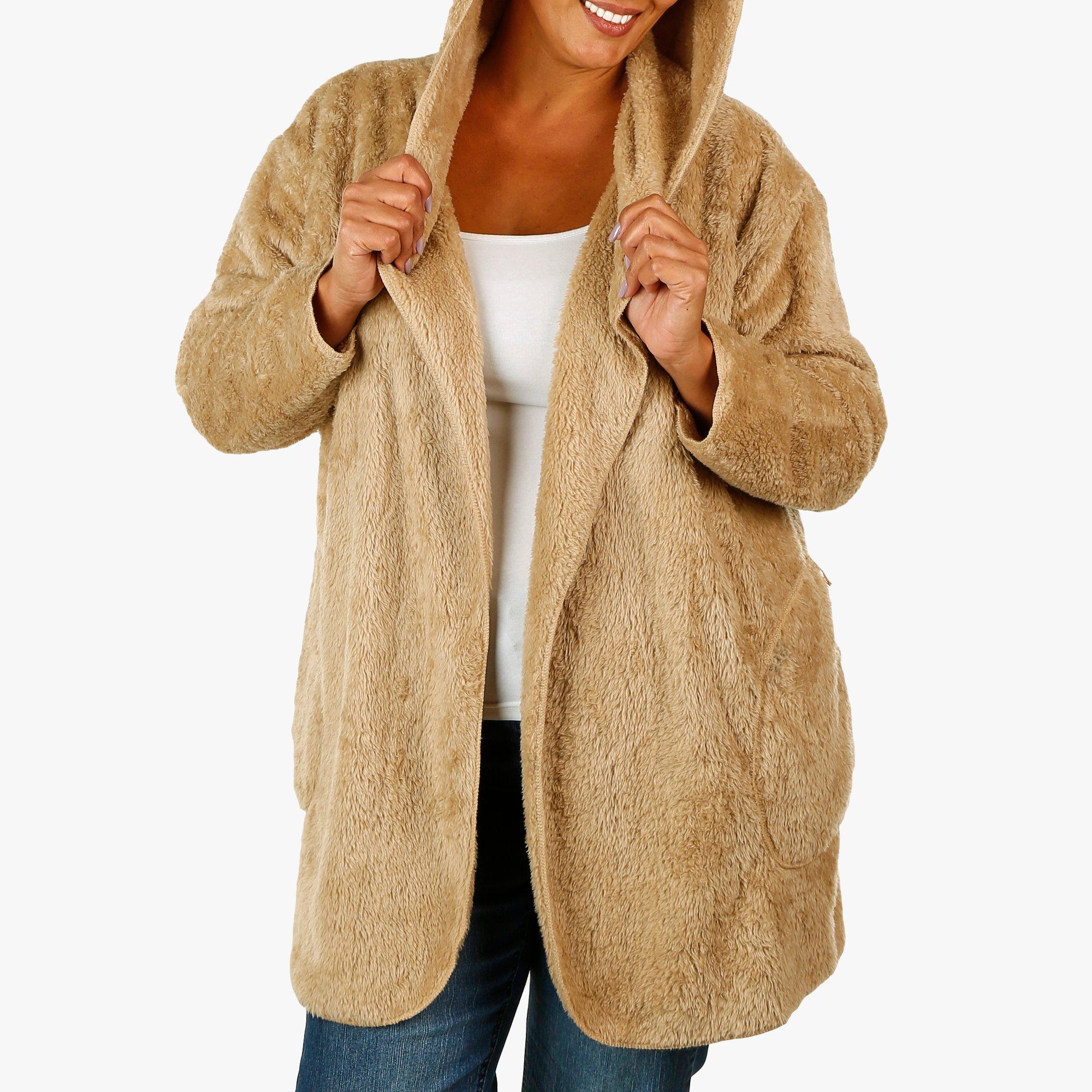 teddy bear hooded jacket