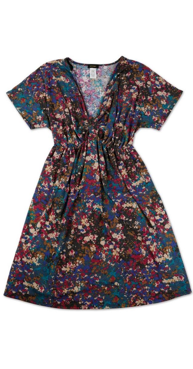 polo paint splatter dress