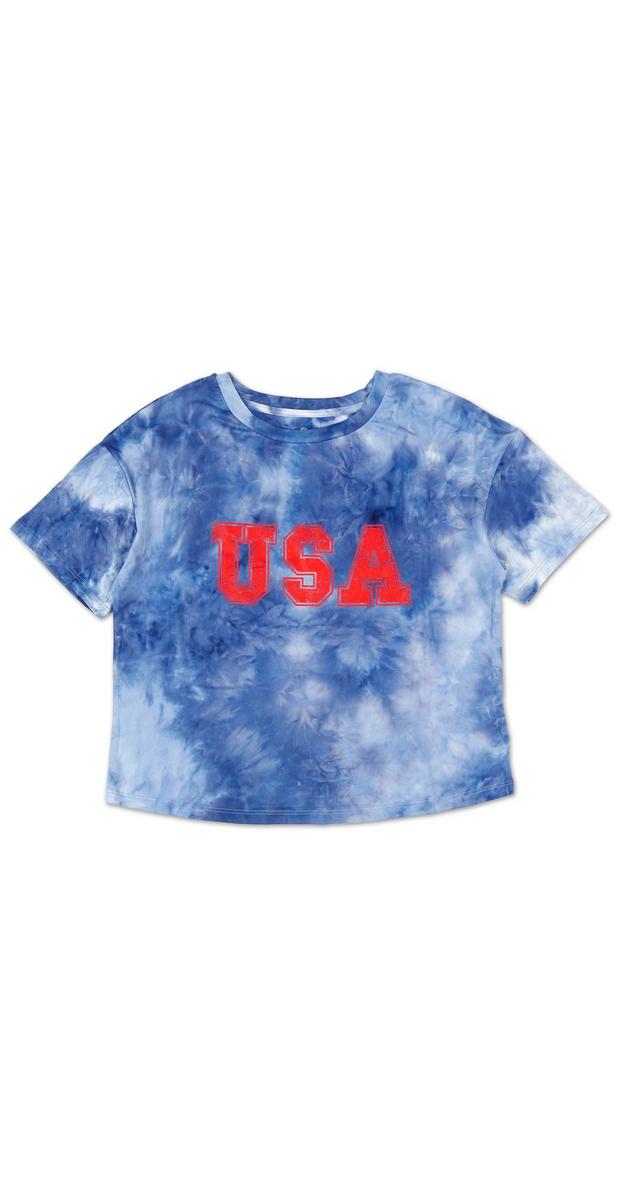 tie dye usa t shirt