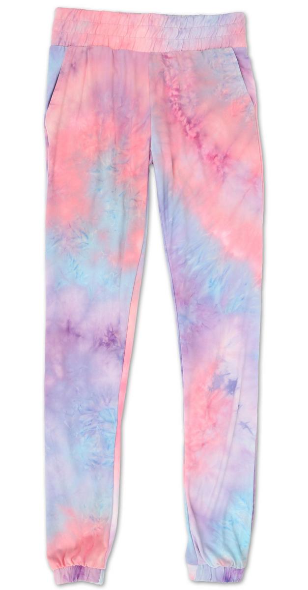 tie dye cotton joggers