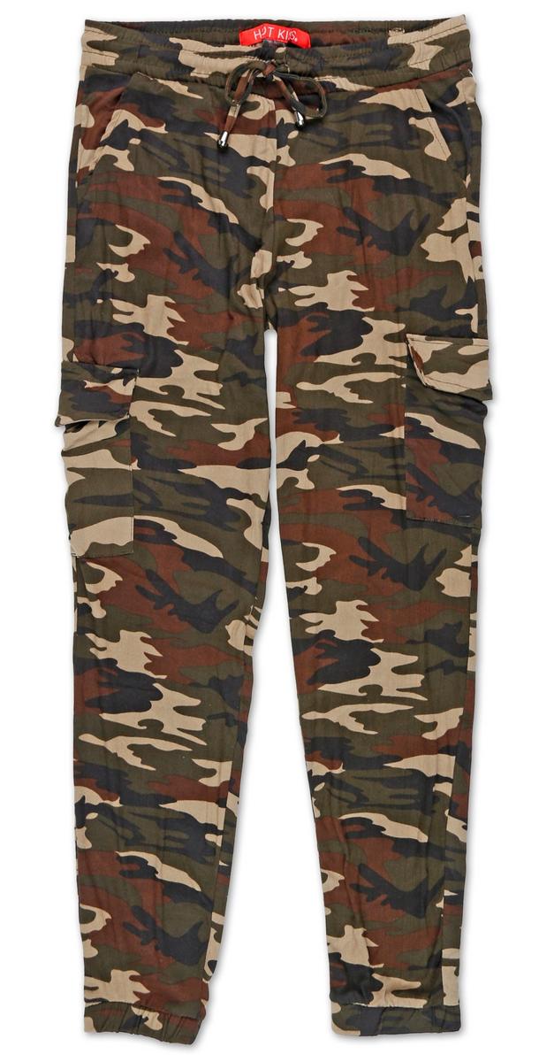 camo print joggers