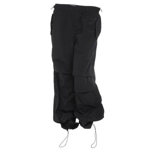 black parachute pants