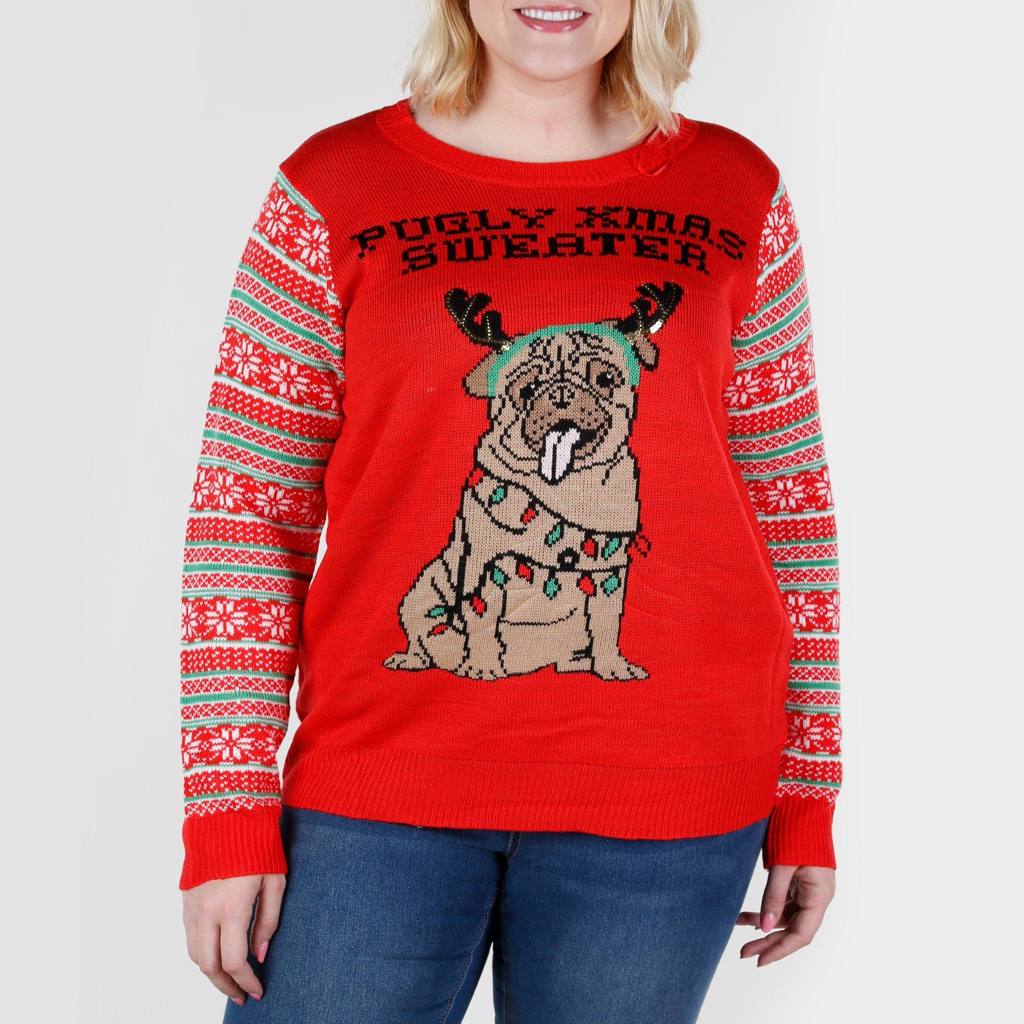 pugly christmas sweater