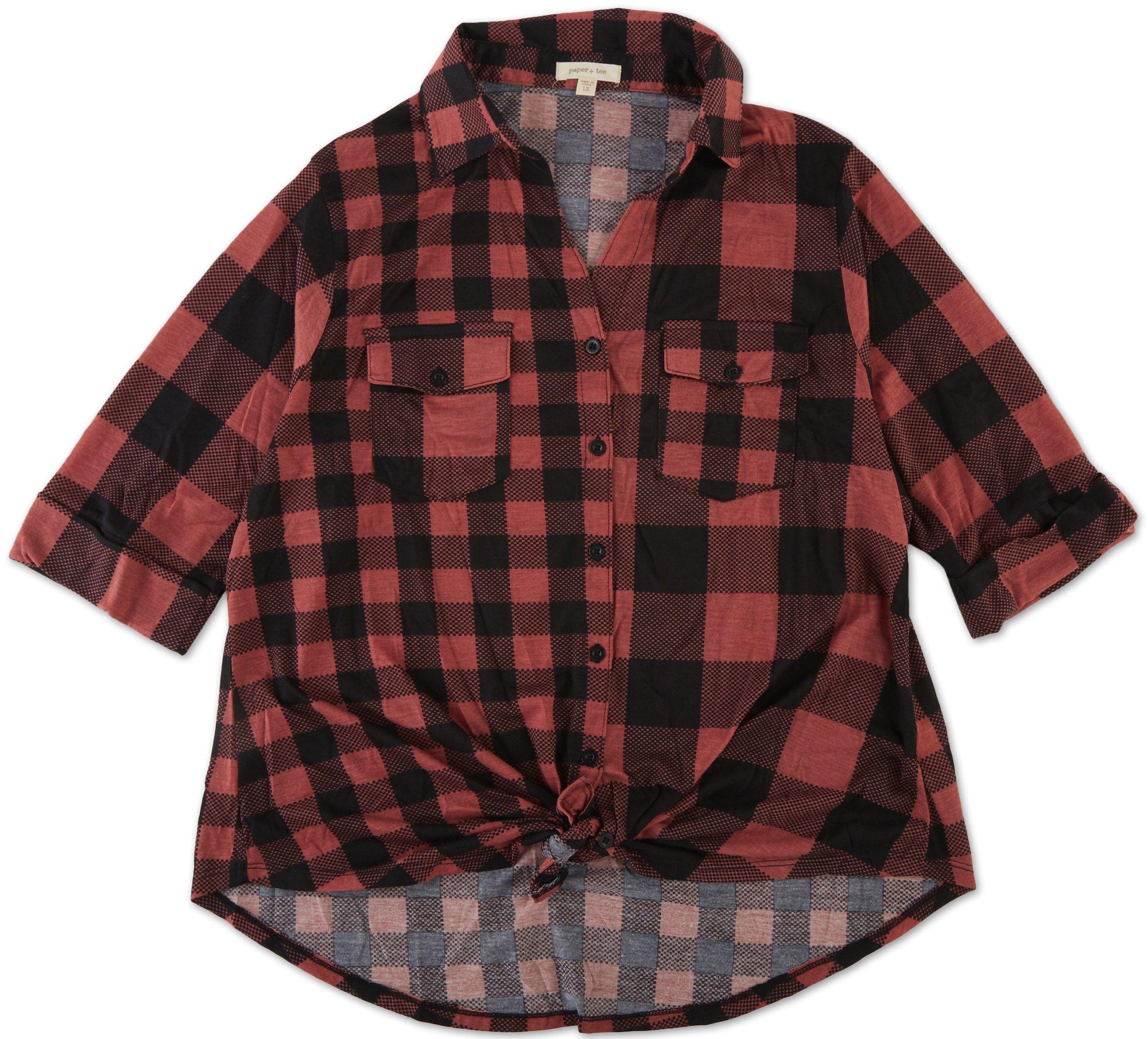 junior plus shirts