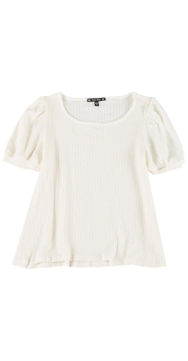 puff sleeve top kids