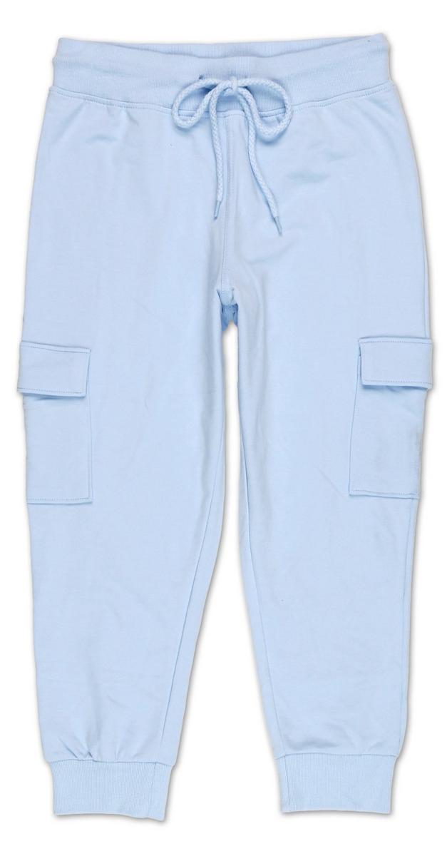 Juniors Active Cargo Knit Joggers - Light Blue | Burkes Outlet