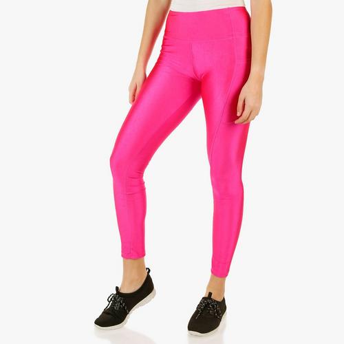 Juniors Active Side Pocket Leggings Neon Pink Burkes Outlet
