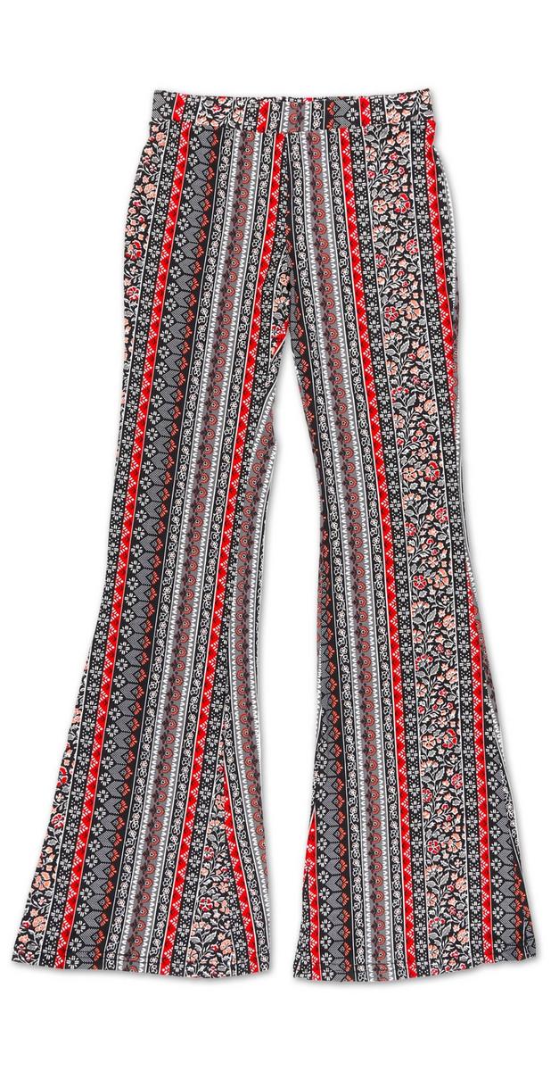 floral flare pants